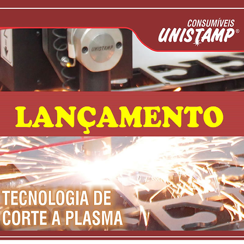 Lançamento - CONSUMÍVEIS UNISTAMP PARA CORTE A PLASMA!